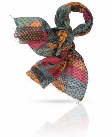 Палантин Женский SW-PATCH.KATANA/GREENISH